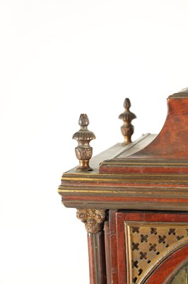 Lot 1164 - THOMAS WAGSTAFFE, LONDON. A RARE GEORGE III MUSICAL AUTOMATION BRACKET CLOCK