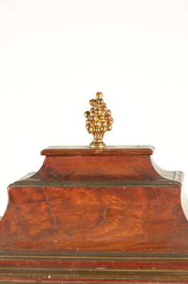 Lot 1164 - THOMAS WAGSTAFFE, LONDON. A RARE GEORGE III MUSICAL AUTOMATION BRACKET CLOCK