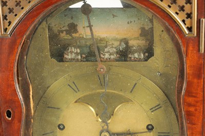Lot 1164 - THOMAS WAGSTAFFE, LONDON. A RARE GEORGE III MUSICAL AUTOMATION BRACKET CLOCK