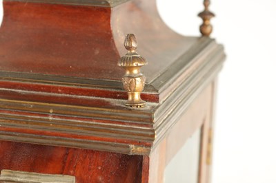 Lot 1164 - THOMAS WAGSTAFFE, LONDON. A RARE GEORGE III MUSICAL AUTOMATION BRACKET CLOCK