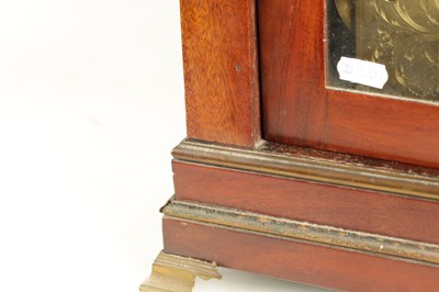 Lot 1164 - THOMAS WAGSTAFFE, LONDON. A RARE GEORGE III MUSICAL AUTOMATION BRACKET CLOCK