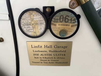 Lot 597 - A GOOD 1930 AUSTIN SEVEN ULSTER 858 CC