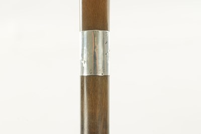 Lot 488 - A LATE 19TH CENTURY TAPERING HORN WALKING CANE OF SECTIONAL FORM