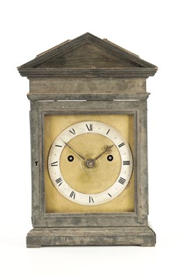 Lot 1119 - EDWARD EAST, LONDINI. A RARE MID 17TH CENTURY VERGE BRACKET CLOCK