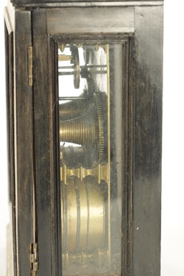 Lot 1119 - EDWARD EAST, LONDINI. A RARE MID 17TH CENTURY VERGE BRACKET CLOCK