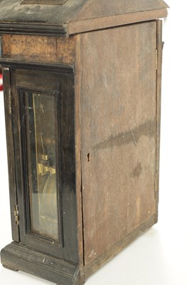 Lot 1119 - EDWARD EAST, LONDINI. A RARE MID 17TH CENTURY VERGE BRACKET CLOCK