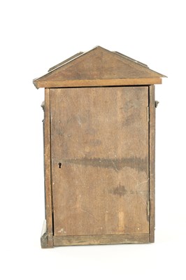 Lot 1119 - EDWARD EAST, LONDINI. A RARE MID 17TH CENTURY VERGE BRACKET CLOCK