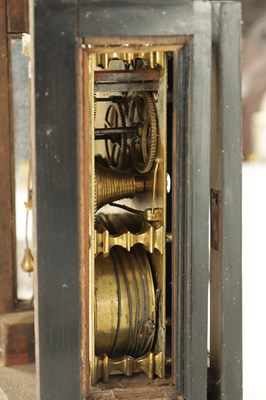 Lot 1119 - EDWARD EAST, LONDINI. A RARE MID 17TH CENTURY VERGE BRACKET CLOCK