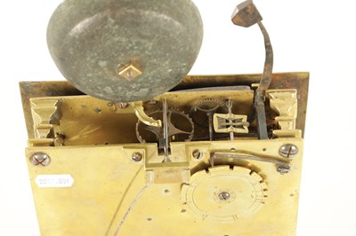 Lot 1119 - EDWARD EAST, LONDINI. A RARE MID 17TH CENTURY VERGE BRACKET CLOCK