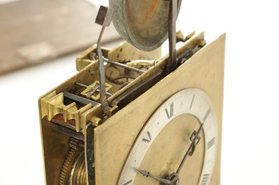 Lot 1119 - EDWARD EAST, LONDINI. A RARE MID 17TH CENTURY VERGE BRACKET CLOCK