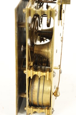 Lot 1119 - EDWARD EAST, LONDINI. A RARE MID 17TH CENTURY VERGE BRACKET CLOCK
