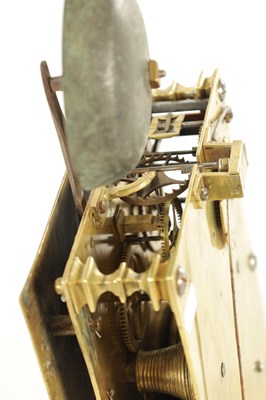 Lot 1119 - EDWARD EAST, LONDINI. A RARE MID 17TH CENTURY VERGE BRACKET CLOCK