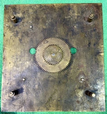 Lot 1119 - EDWARD EAST, LONDINI. A RARE MID 17TH CENTURY VERGE BRACKET CLOCK