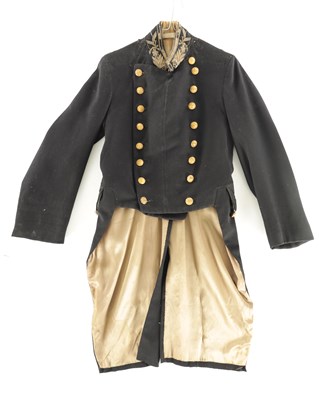 Lot 526 - A JAPANESE NAVAL OFFICER'S TAILCOAT