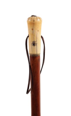 Lot 620 - A FINE 19TH CENTURY JAPANESE SHIBAYAMA WALKING STICK