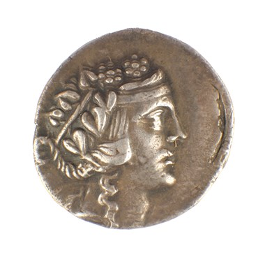 Lot 580 - ISLAND OF THASOS, AUTONOMOUS COINAGE UNDER ROMAN HEGEMONY, SILVER TETRADRACHM