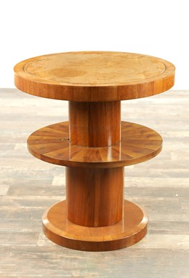Lot 1249 - AN UNUSUAL ART DECO ITALIAN METAMORPHIC OCCASIONAL TABLE/WHATNOT