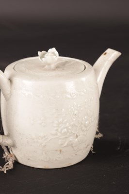 Lot 95 - A COLLECTION OF FIVE 18TH AND 19TH CENTURY TEAPOTS