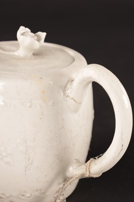 Lot 95 - A COLLECTION OF FIVE 18TH AND 19TH CENTURY TEAPOTS
