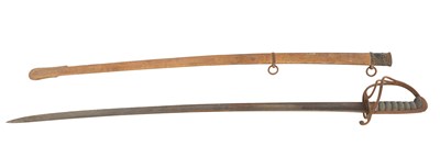 Lot 660 - A 19TH CENTURY OFFICERS SABRE