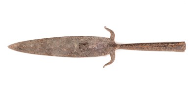 Lot 669 - A 17TH/18TH CENTURY FLEMISH POLE ARM