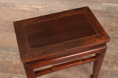 Lot 187 - A 19TH CENTURY CHINESE CARVED HARDWOOD JARDINIERE STAND