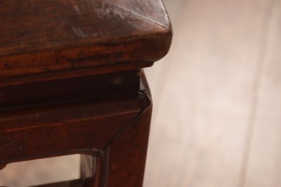 Lot 187 - A 19TH CENTURY CHINESE CARVED HARDWOOD JARDINIERE STAND