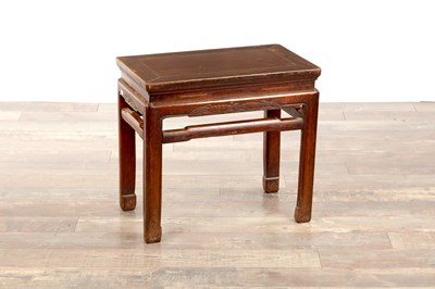 Lot 236 - A 19TH CENTURY CHINESE CARVED HARDWOOD JARDINIERE STAND