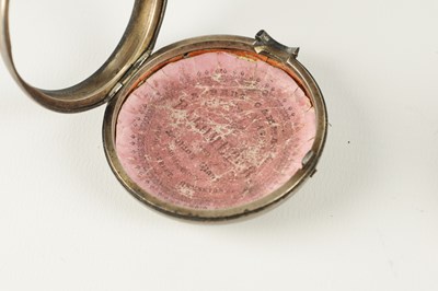 Lot 1439 - JAMES RYLAND, ORMSKIRK. A SILVER PAIR CASED POCKET WATCH WITH RARE CHAFF CUTTER ESCAPEMENT