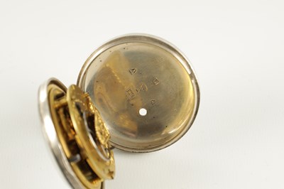Lot 1439 - JAMES RYLAND, ORMSKIRK. A SILVER PAIR CASED POCKET WATCH WITH RARE CHAFF CUTTER ESCAPEMENT