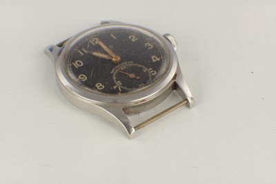 Lot 1388 - A WWII GERMAN MILITARY ISSUE WRIST WATCH