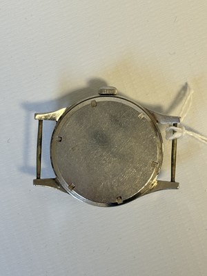 Lot 1388 - A WWII GERMAN MILITARY ISSUE WRIST WATCH