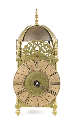 Lot 1551 - JOHN WARNER, DRAYCOTT. A LATE 17TH CENTURY LANTERN CLOCK