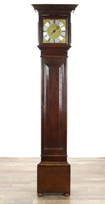 Lot 1744 - JOHN KNIBB, OXON. A LATE 17TH CENTURY 30-HOUR LONGCASE CLOCK