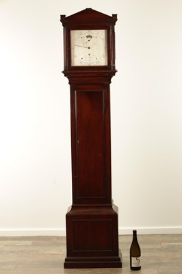 Lot 1472 - THOMAS WORSWICK, LANCASTER, A SMALL GEORGE III REGULATOR LONGCASE CLOCK
