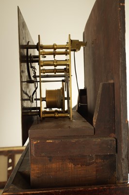 Lot 1472 - THOMAS WORSWICK, LANCASTER, A SMALL GEORGE III REGULATOR LONGCASE CLOCK