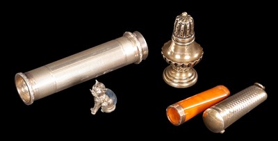Lot 321 - A COLLECTION OF 4 SILVER ITEMS