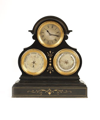 Lot 1521 - A SMALL LATE 19TH CENTURY FRENCH CLOCK COMPENDIUM