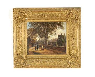 Lot 1032 - JOHN JOSEPH HUGHES (1820-1909) OIL ON CANVAS.