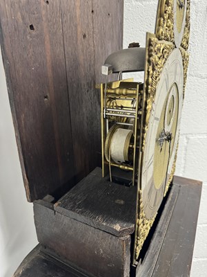 Lot 1469 - HINDLEY (HENRY) YORK A GEORGE II CUBAN MAHOGANY 8-DAY LONGCASE CLOCK