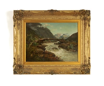 Lot 1064 - JOSEFINA HOLMLUND (1827 - 1905) OIL ON CANVAS