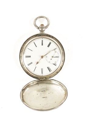 Lot 1433 - ROBERT PERRY, LIVERPOOL. A SILVER FULL HUNTER POCKET WATCH