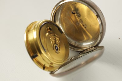 Lot 1410 - THOMAS DUNBELL, ROCHDALE. A SILVER OPEN FACED POCKET WATCH