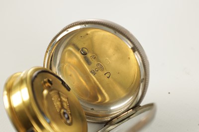 Lot 1410 - THOMAS DUNBELL, ROCHDALE. A SILVER OPEN FACED POCKET WATCH