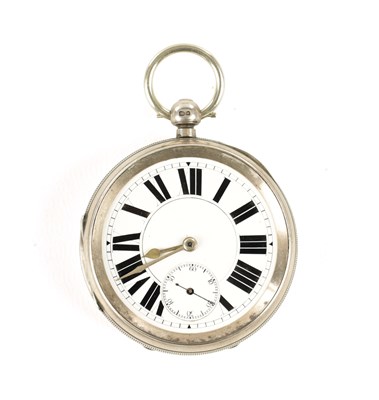 Lot 1400 - JOSEPH SEWELL, LIVERPOOL. A SILVER OPEN FACED POCKET WATCH