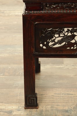 Lot 155 - A FINE 19TH CENTURY JAPANESE CARVED HARDWOOD SHIBIYAMA PANELLED DISPLAY CABINET