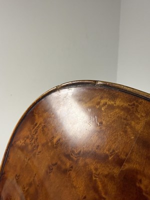 Lot 699 - A VIOLIN WITH A TWO PIECE BACK BEARING LABEL J W OWEN MAKER LEEDS