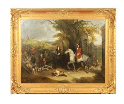 Lot 1046 - RICHARD BARRETT DAVIS (1782 - 1854) OIL ON CANVAS