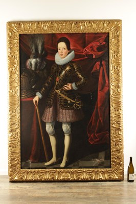 Lot 975 - JUSTUS SUSTERMANS (1597 - 1681) OIL ON CANVAS