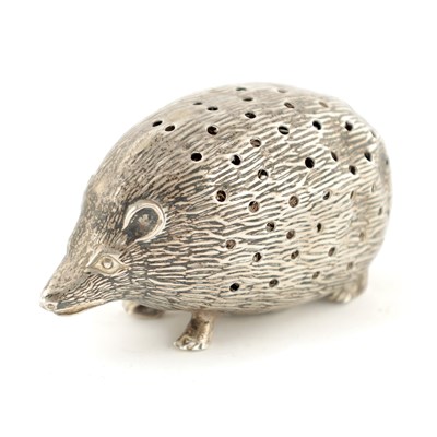 Lot 508 - AN EDWARD VII SILVER NOVELTY PIN CUSHION